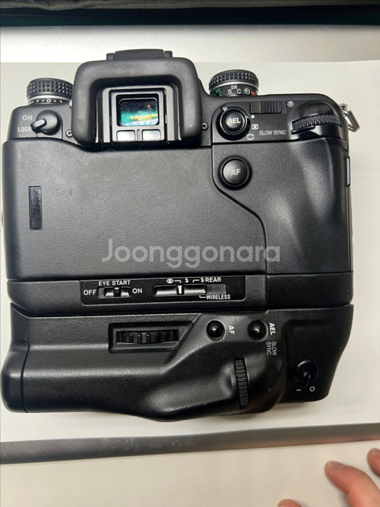 미놀타 a9+27-70G(칠공주)+렌즈들+스트랩--1