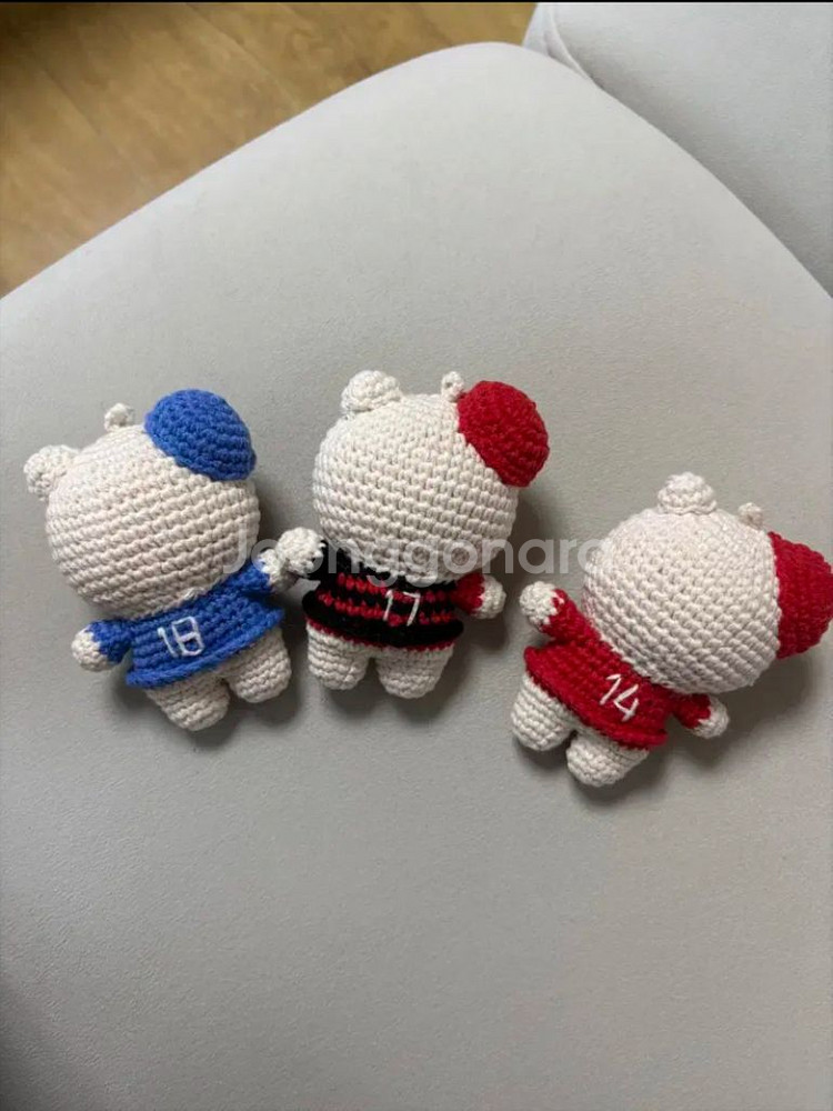 KBO유니폼 최강레시 키링(삼성 두산 롯데 한화 기아--5