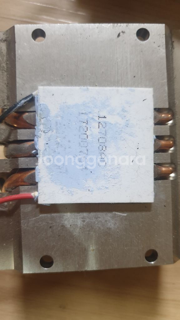 펠티어 소자 2개 냉각판 포함--1