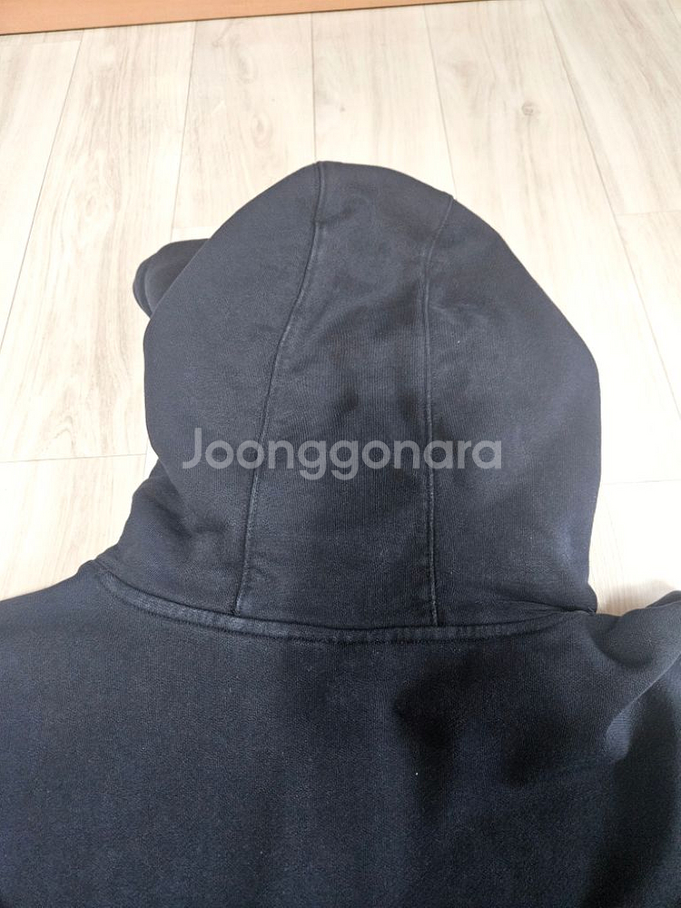 메종키츠네 폭스헤드 오버핏 후드티--4