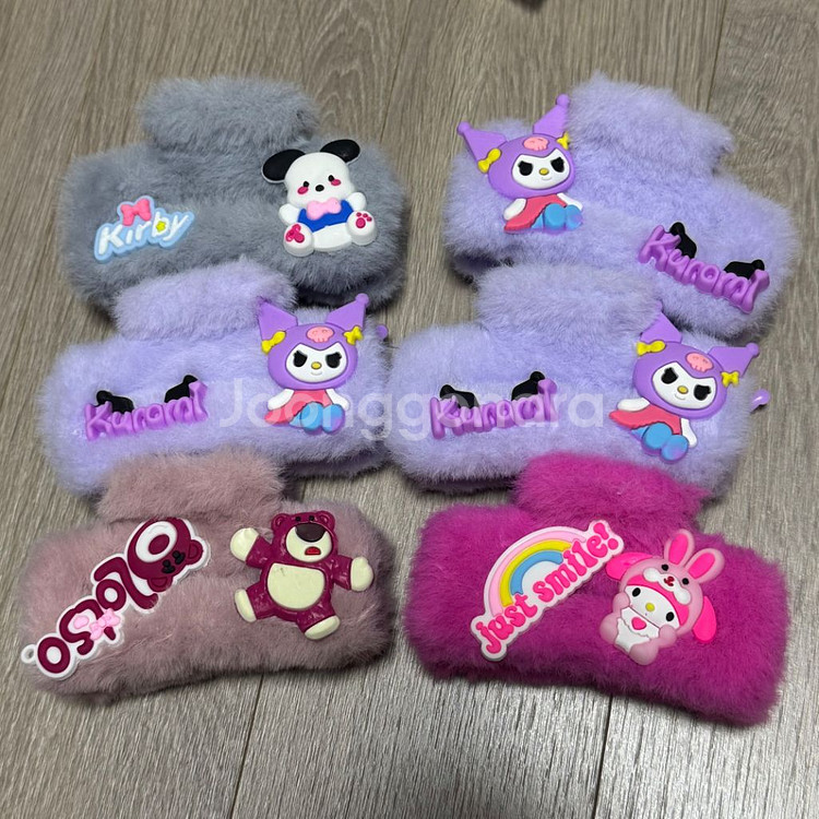 쿠로미 포차코 마이멜로디 랏소 집게핀 헤어핀--0