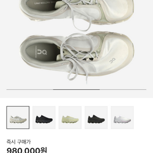 온 러닝 파프 클라우드몬스터 2 문더스트 초크 280