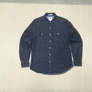 (100) 리바이스 Levis 스냅단추 데님 긴팔 셔츠
