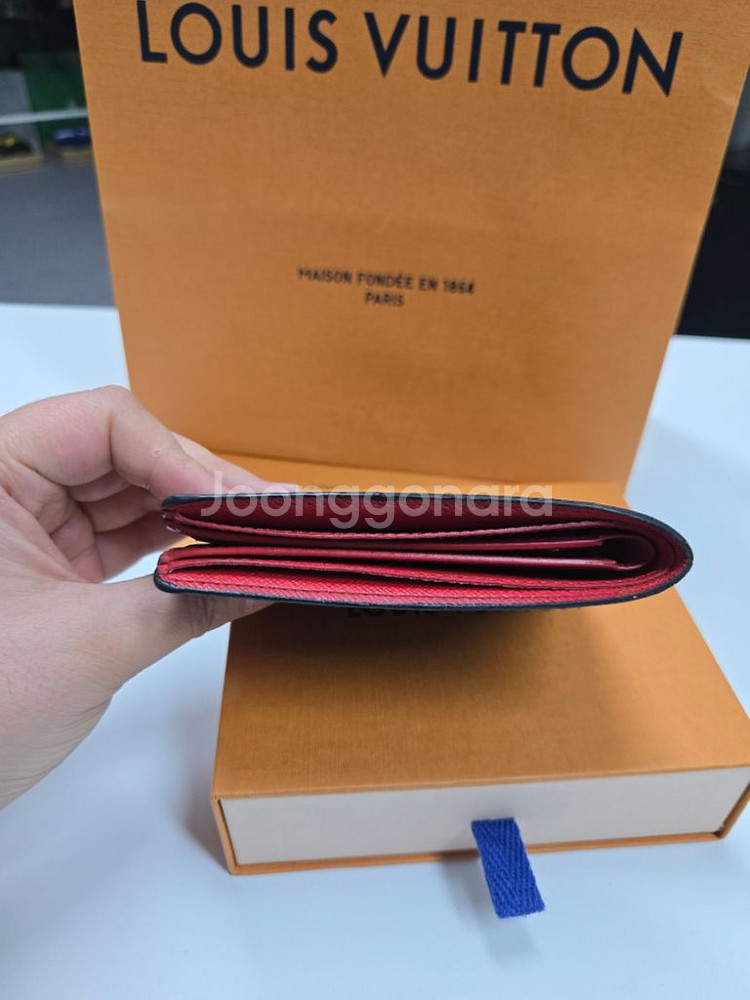 루이비통 이클립스 200주년 반지갑--2