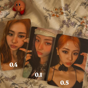 르세라핌 허윤진 이지 포카 포토카드 위버스샵 예사 뮤코