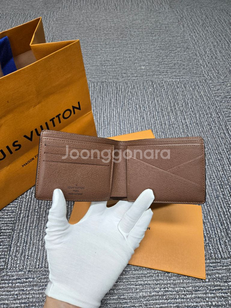 [정품] 루이비통 모노그램 반지갑--4