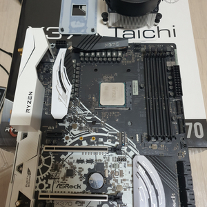 라이젠5600x cpu x370 taich메인보드