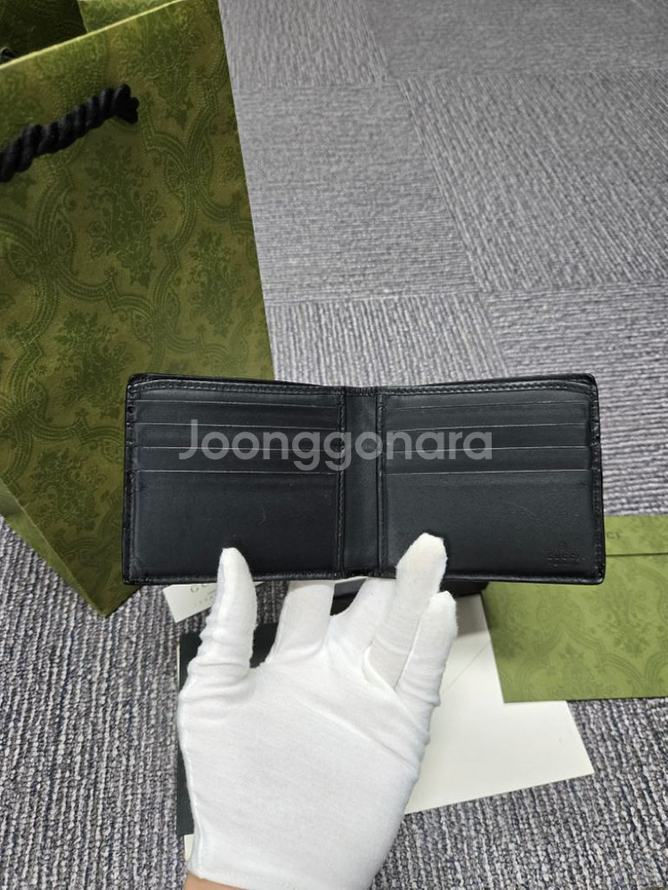 [정품]구찌 스네이크 반지갑--4