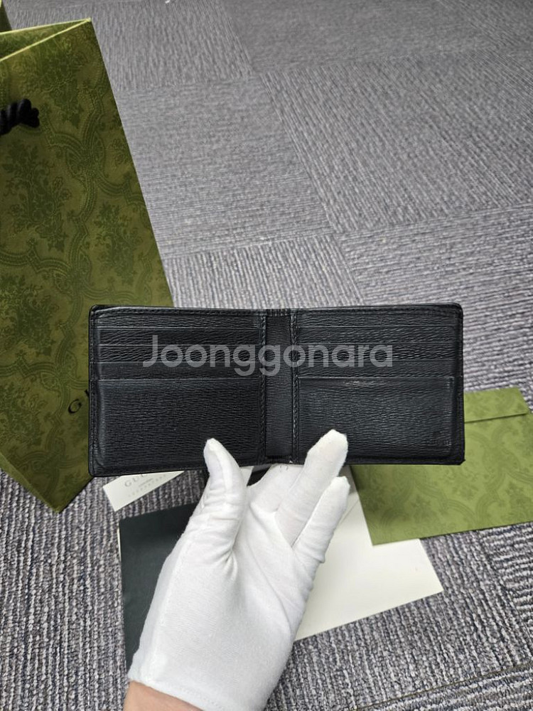 [정품]구찌 킹스네이크 래더 반지갑--4