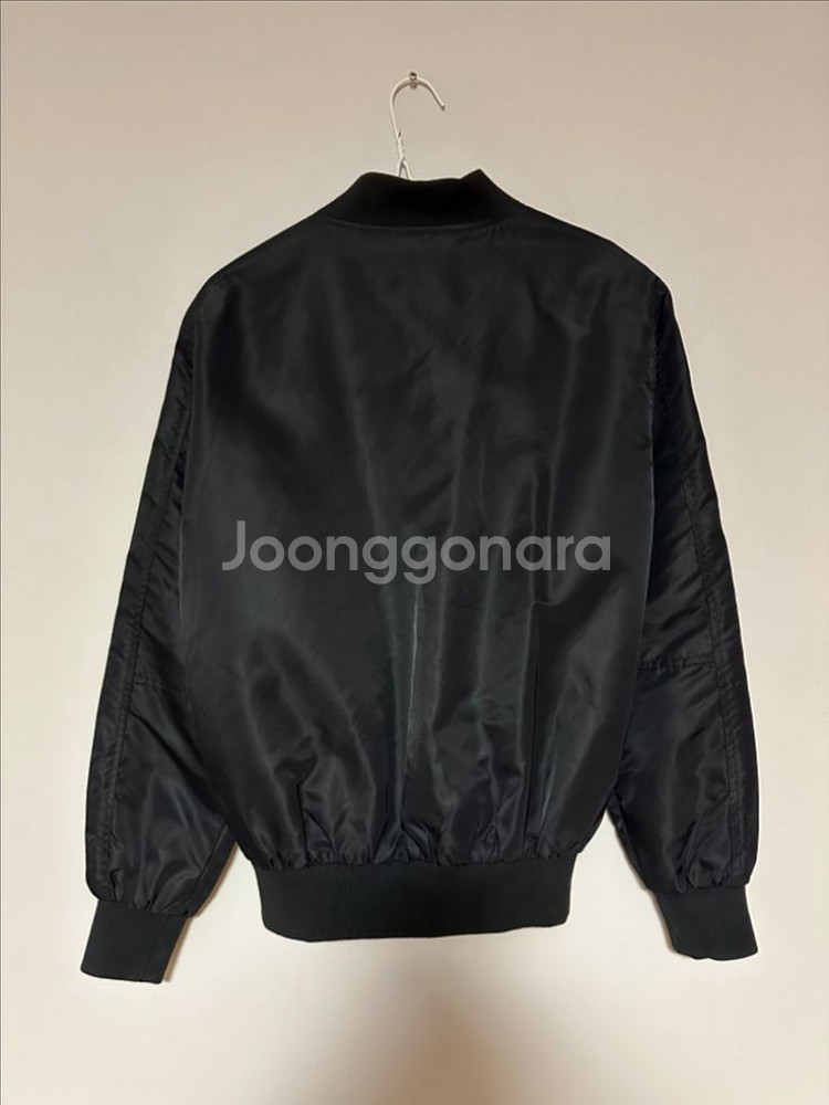 [M] 로드사인 항공점퍼 블랙--8