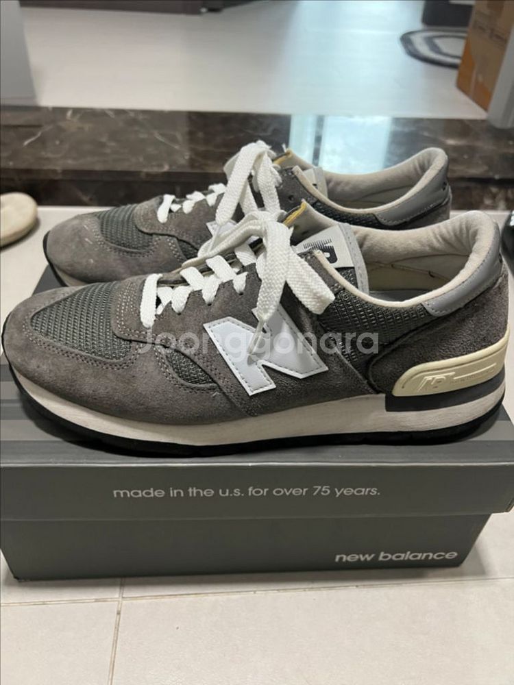뉴발란스 m990gry 280사이즈--2
