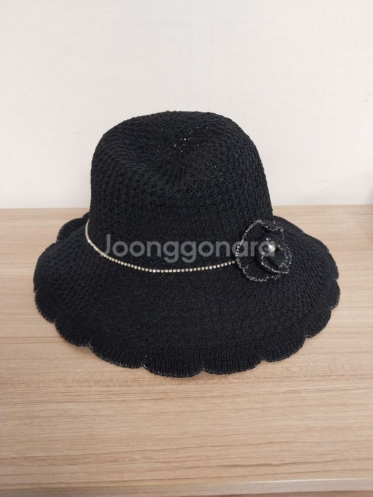 여성 사파리 버킷햇, 밀짚모자, 챙넓은모자, 비치웨이브--0