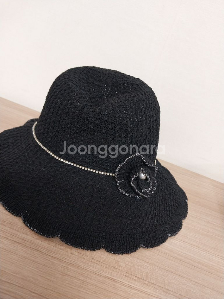 여성 사파리 버킷햇, 밀짚모자, 챙넓은모자, 비치웨이브--1