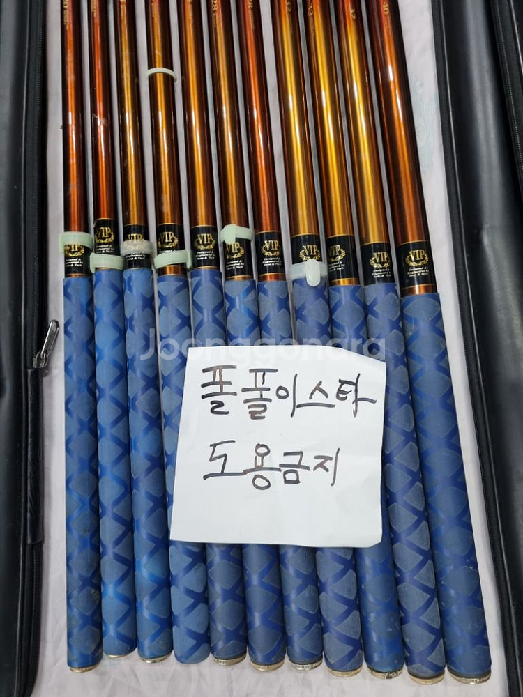 중고 센스엔텍 제너스vip 민물낚시대,받침대 판매--1