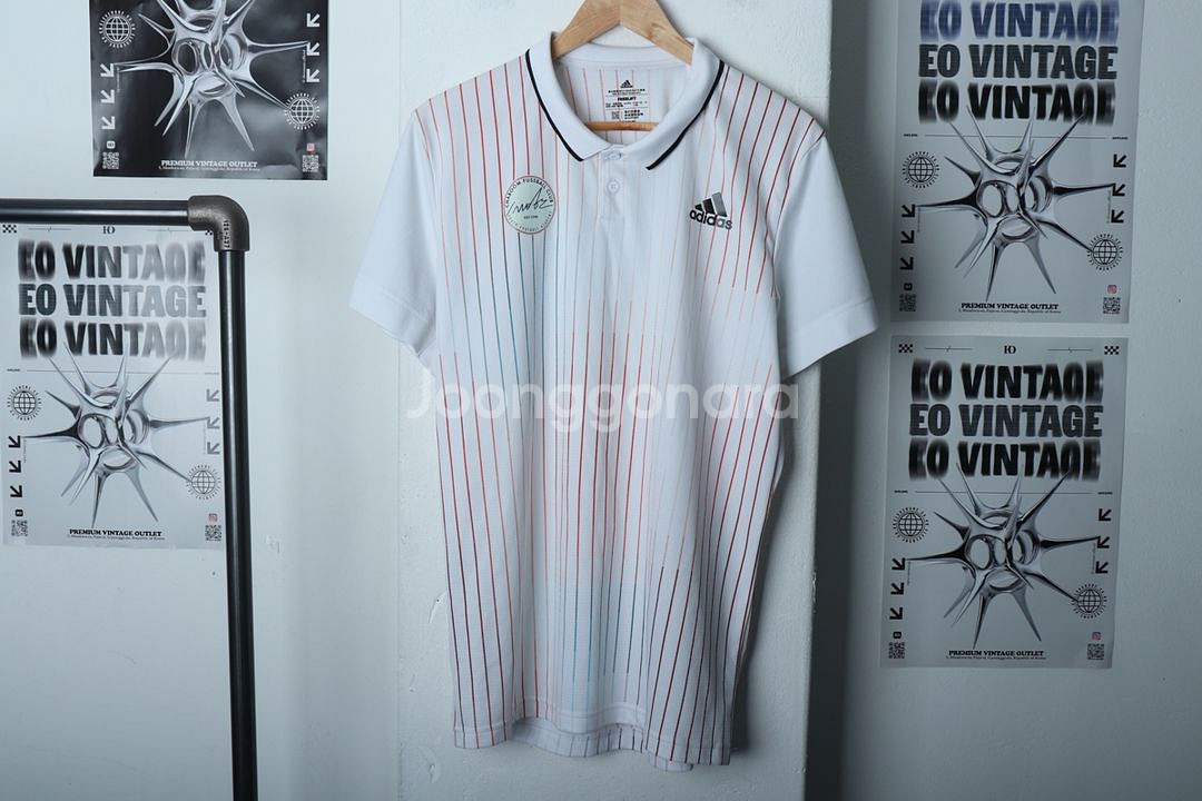(3XL) 아디다스 반팔 카라 티셔츠 빅사이즈 차붐--2