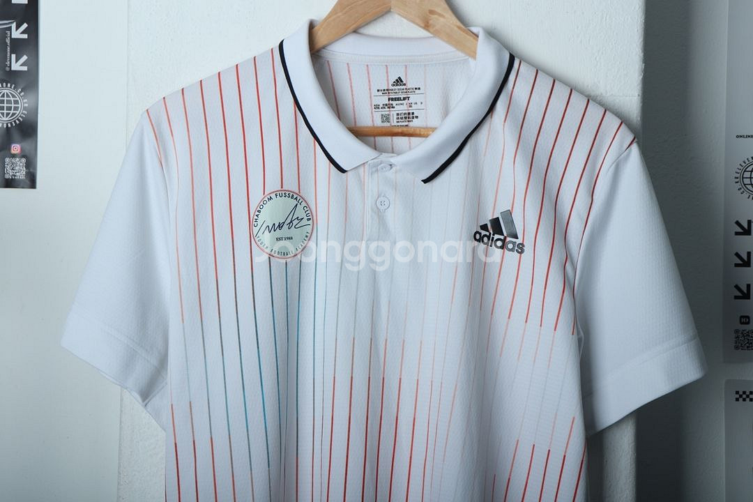 (3XL) 아디다스 반팔 카라 티셔츠 빅사이즈 차붐--3