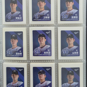 KBO 완성본 215종 띠부씰 판매