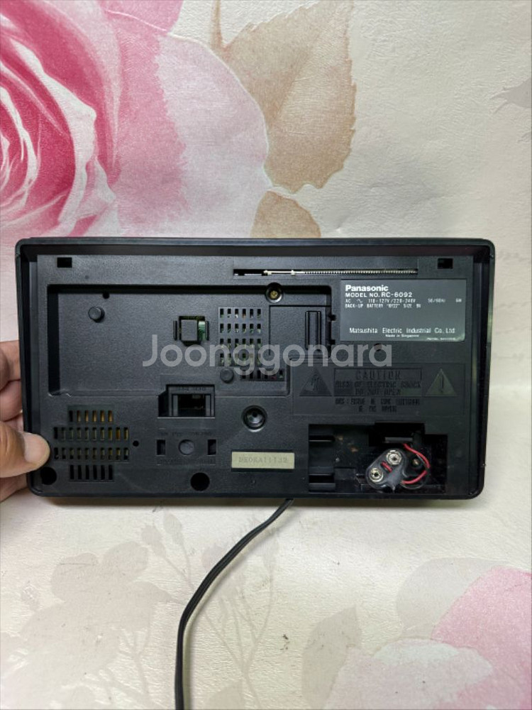 파나소닉 RC-6092,빈티지 라디오FM/AM,아웃박스--6