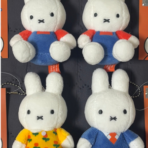 일괄 배포) miffy미피 커플친구선물 인형키링가방고리