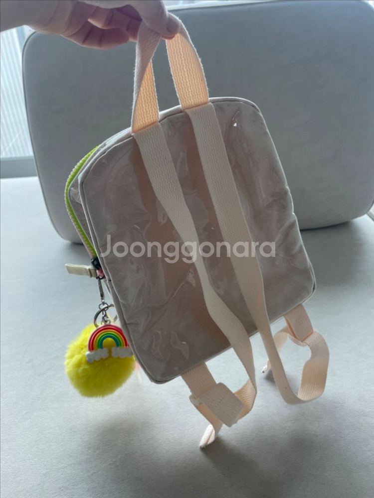오드비 레인보우 글리터 미니 백팩 (새제품)--1