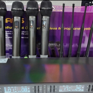 4채널 무선마이크 /카날스 MW-4000900mhz 4