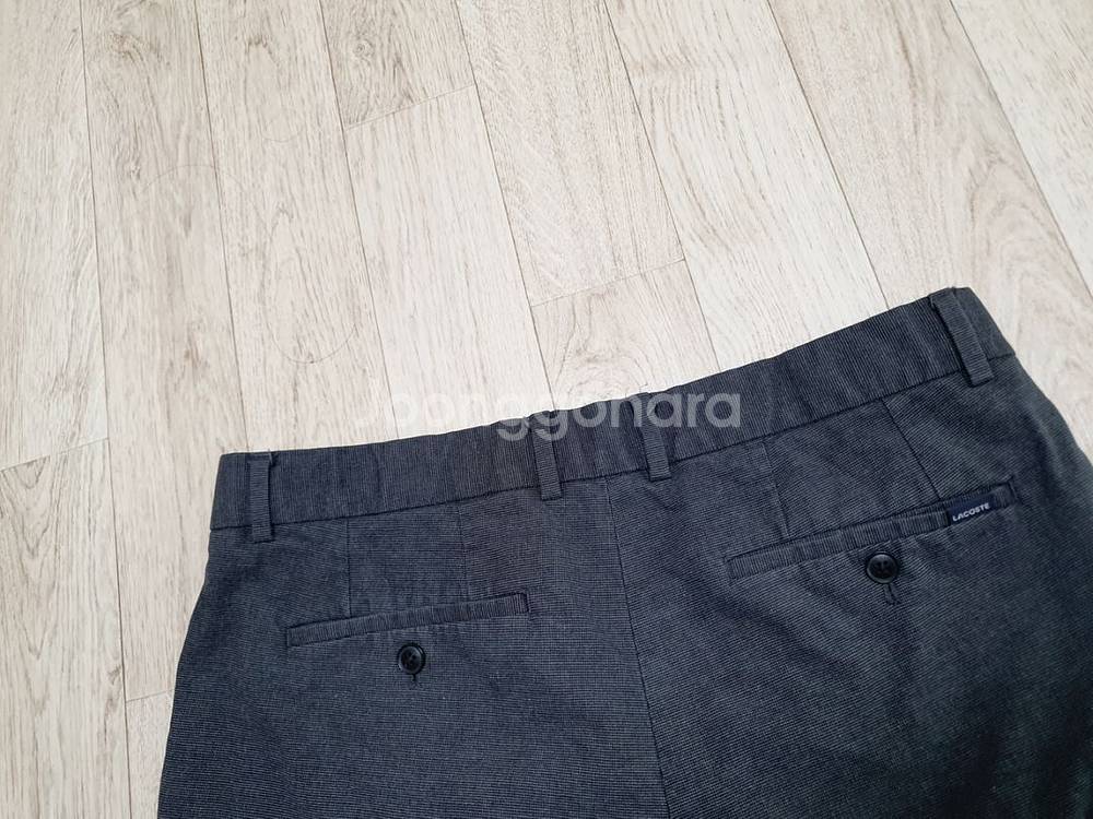 32 라코스테 봄가을 캐주얼 바지 허리32사이즈 완전깨--3