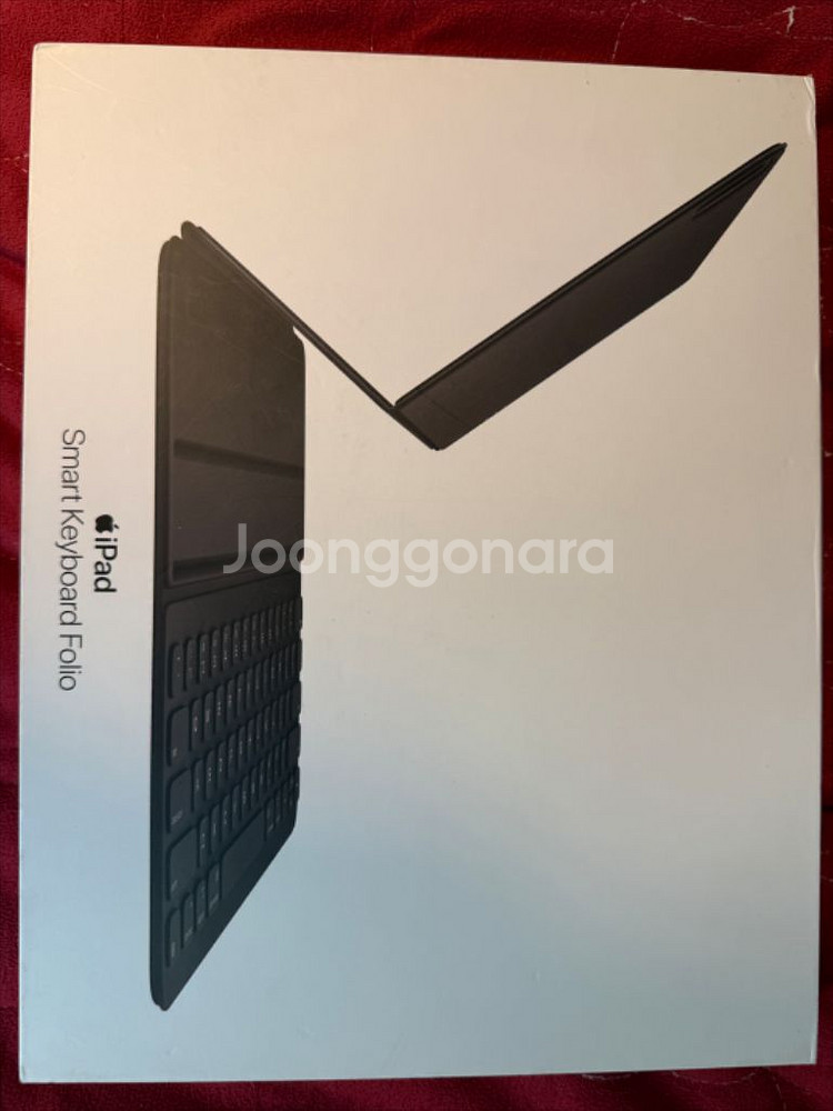 아이패드 프로 12.9인치용 영문 스마트 폴리오 키보드--2