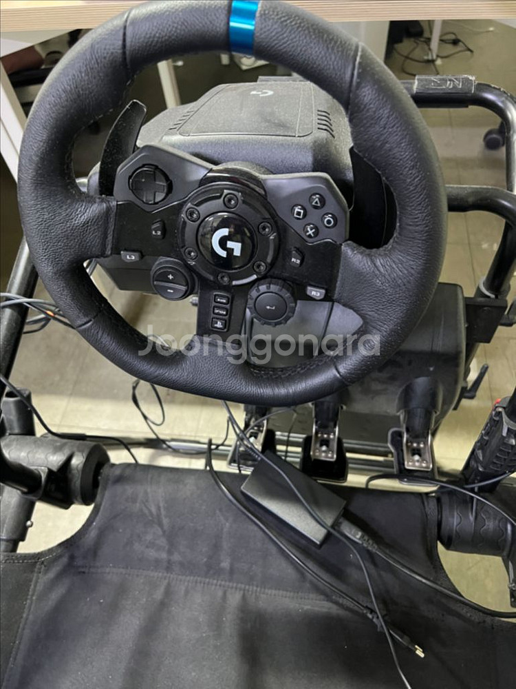 로지텍 G923 레이싱 휠 풀세트(시프터, 의자 포함)--0