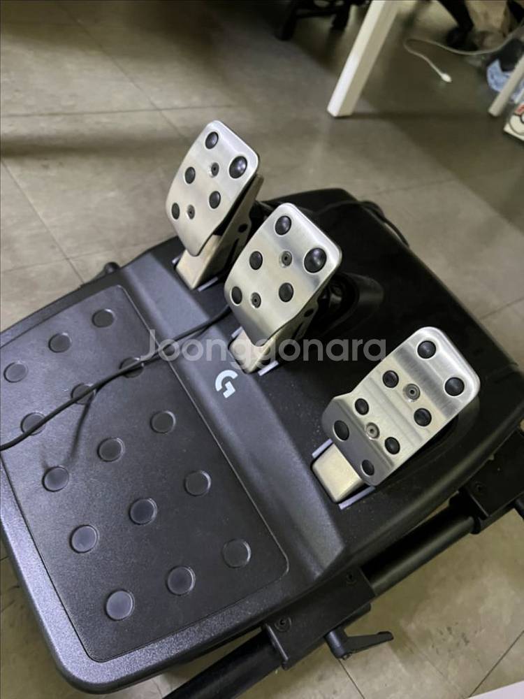 로지텍 G923 레이싱 휠 풀세트(시프터, 의자 포함)--1
