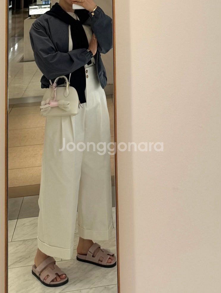 자스민케이 Tuck wide pants 와이드팬츠--1