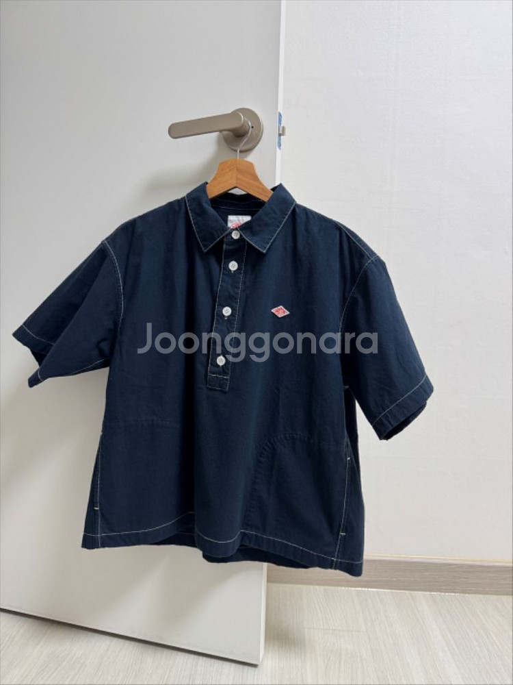 [새상품] 단톤 여성 반팔 셔츠 호스 클로스 워크--0