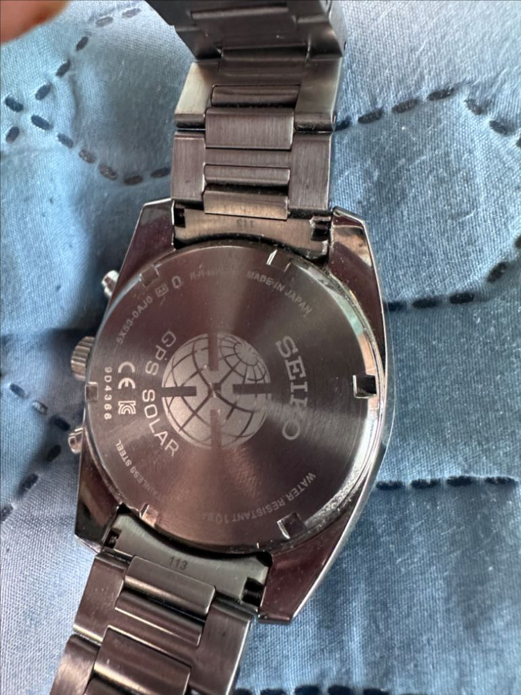 세이코 아스트론 솔라 gps시계 이미지
