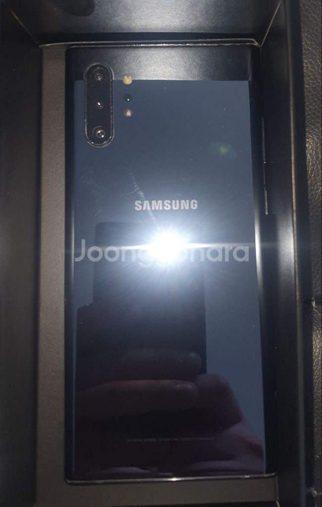 갤럭시 노트10+ 블랙 256G(박스o) 팝니다--2