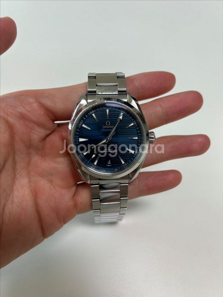 오메가 아쿠아테라 청판 41mm--5
