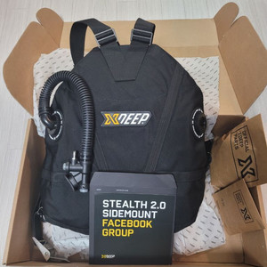 엑스딥 스텔스 2.0 사이드마운트 BCD
