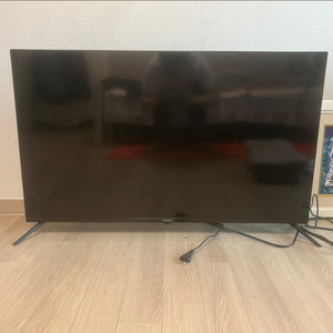 43인치 한성컴퓨터 ELEX TV8430 4K UHD