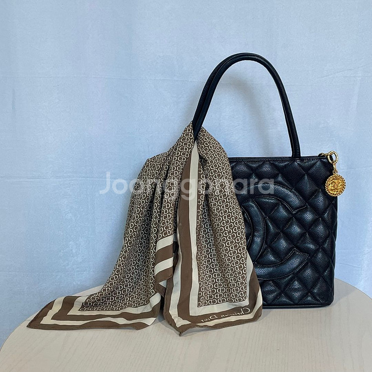 DIOR 디올 실크 스카프[JA8971_0573-01]--0