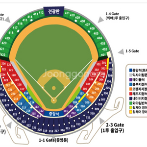5/27 엘지한화 3루 네이비 327블럭 4연석