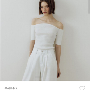 (새상품) 루시르주 오프숄더 니트