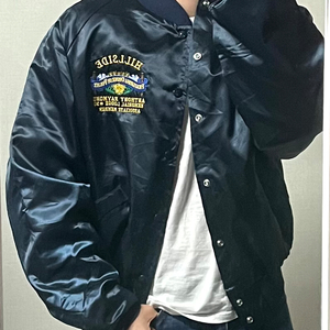 90s USA 킹루이 사틴 스타디움 자켓