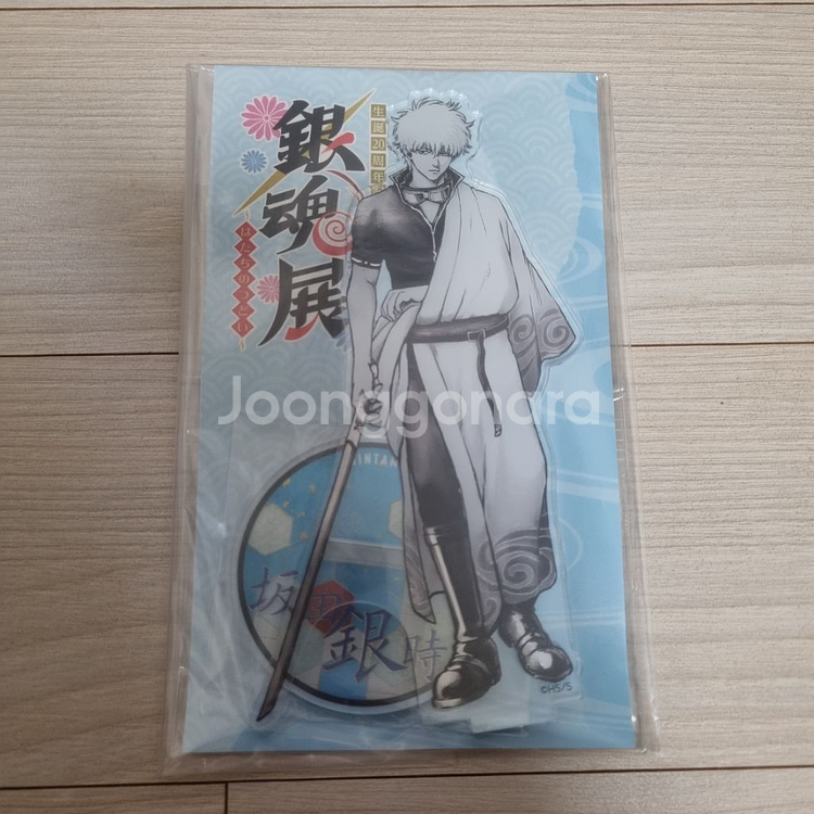 은혼전 긴토키 아크릴스탠드 은박 미개봉--0