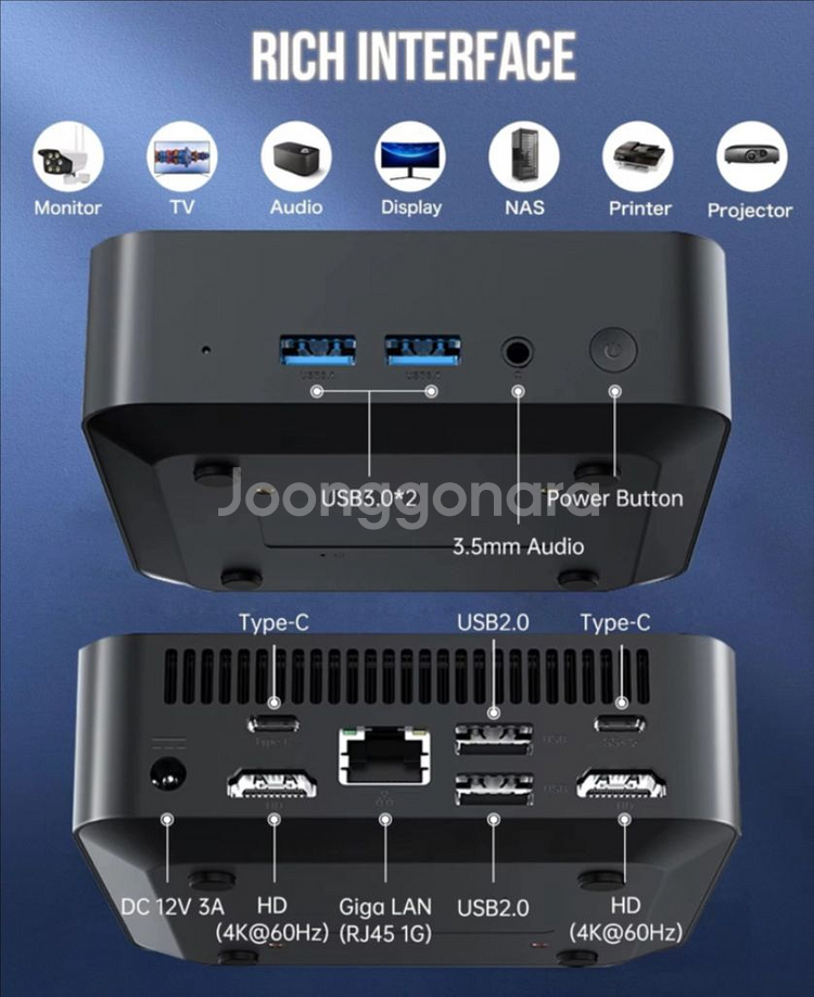 [미개봉] 소요 M4 Pro N150 미니 PC (RA--4