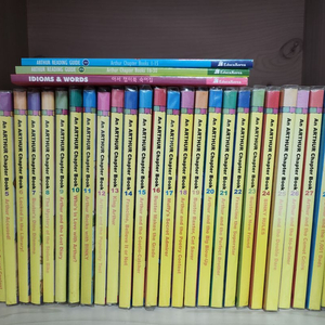 잠수네영어 arthur아서 챕터북 30권+Cd