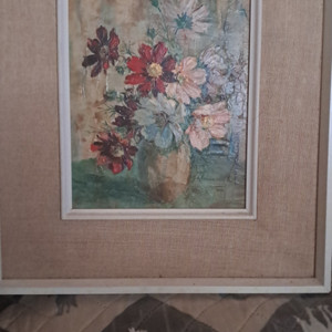 꽃 그림 작가 모름 싸인은 있어요