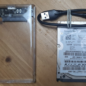 USB처름 사용 가능한 Seagate 500GB HDD