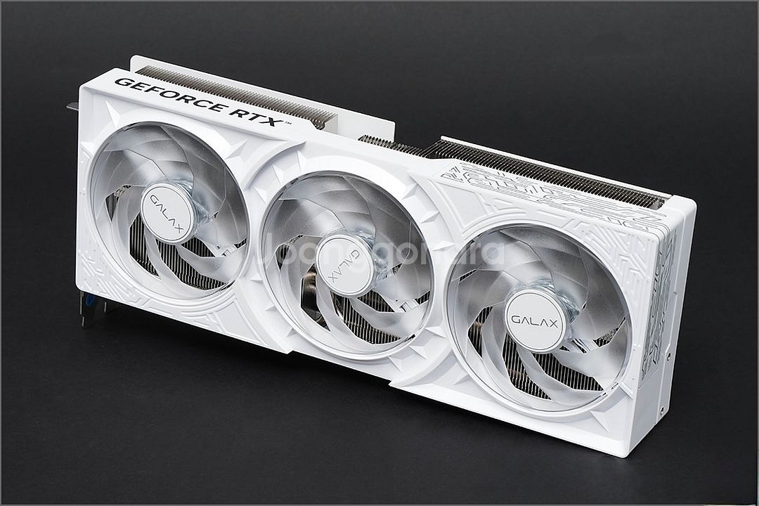 GALAX RTX 5080 화이트 단순개봉(ROPS확인--3