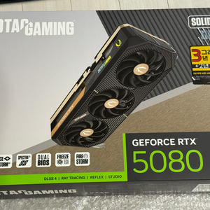ZOTAC 5080 SOLID OC 미개봉