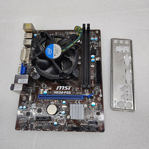 CPU I5-4690 +MSI 메인보드 +쿨러 입니다