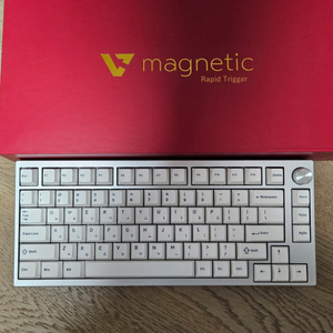 varo vm75he 풀알루미늄 래피드트리거 키보드