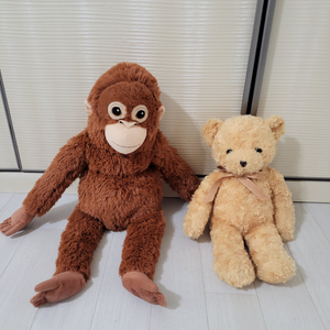 이케아 오랑우탄인형(+곰인형.덤)